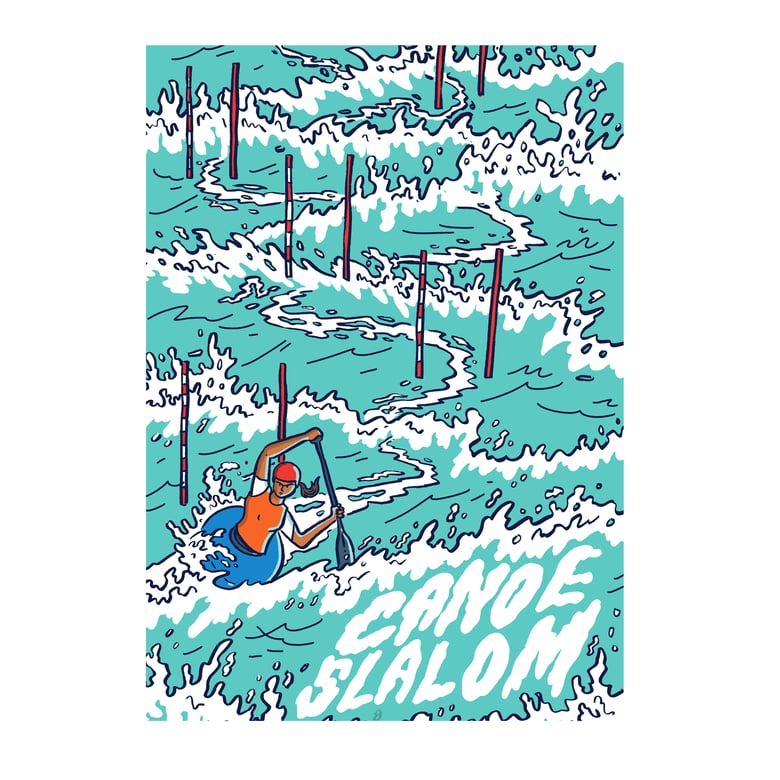 Image of Sports- Canoe Slalom