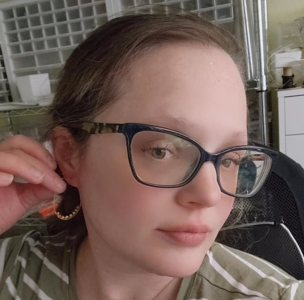 Image of Brass Wire Wrapped Earrings