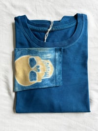 Image 1 of Amber Skull — Long Sleeve T-Shirt — Small