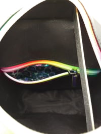 Image 3 of Shiny rainbow sling pack