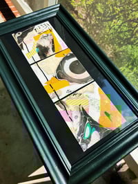 Image 1 of VERGE // Original framed 3 piece collage 