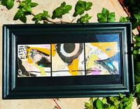 Image 2 of VERGE // Original framed 3 piece collage 