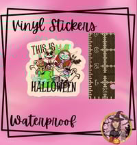 Image 1 of This is Halloween Vinyl Sticker 