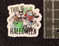 Image 2 of This is Halloween Vinyl Sticker 