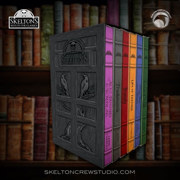 Image of Skelton's Keys to the Classics: Secret Library Slipcase!