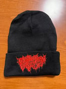 Image of Officially Licensed Golem of Gore Red Logo Beanie!!!