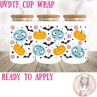 Pumpkin Sally UVDTF cup wrap 