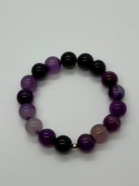 Image 3 of Agate Chunky Beaded Bracelet