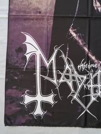 Image 7 of MAYHEM - Euronymous Flag (cloth poster Banner tapestry) Black metal Burzum