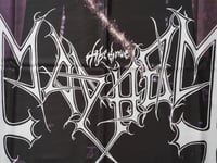 Image 9 of MAYHEM - Euronymous Flag (cloth poster Banner tapestry) Black metal Burzum