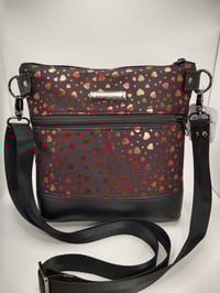 Image 1 of Red hearts crossbody  - 2 Variants