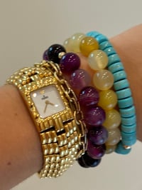 Image 10 of Agate Chunky Beaded Bracelet