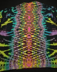 Image 5 of XL Bleach Reversed Mandala, Zig-Zag Honeycomb Spine & Scrunch