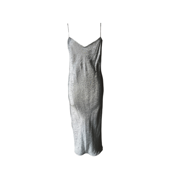 Image of MAX MARA METALLIC DRESS