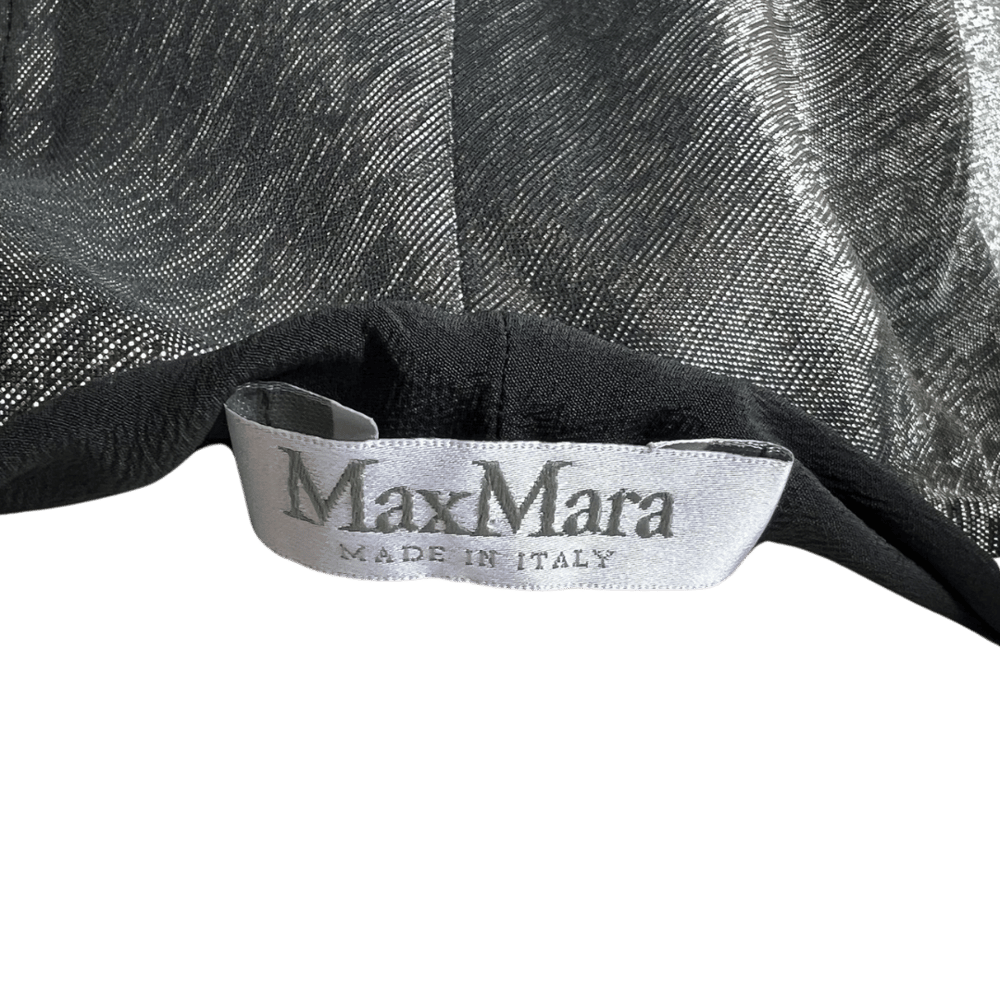 Image of MAX MARA METALLIC DRESS