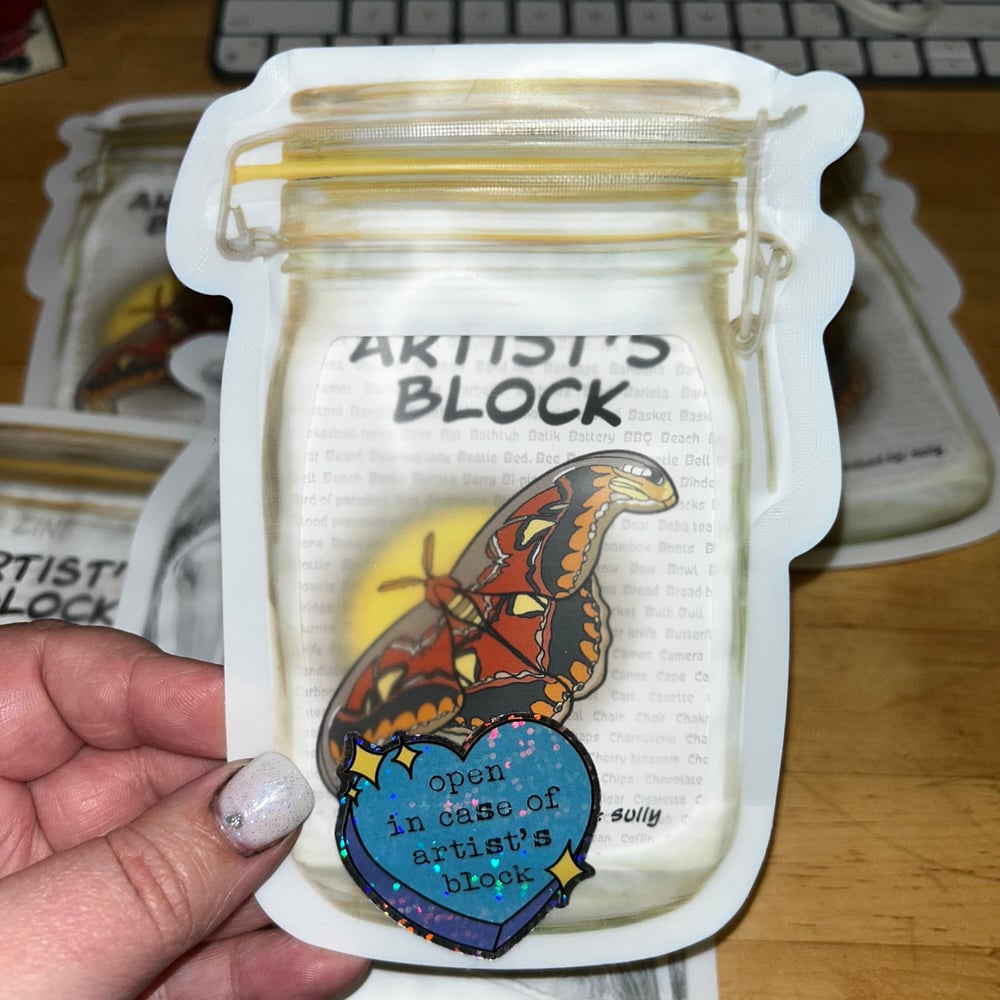 Image of This ZINE Fights Artist’s Block - Random Drawing Prompt Generator Zine