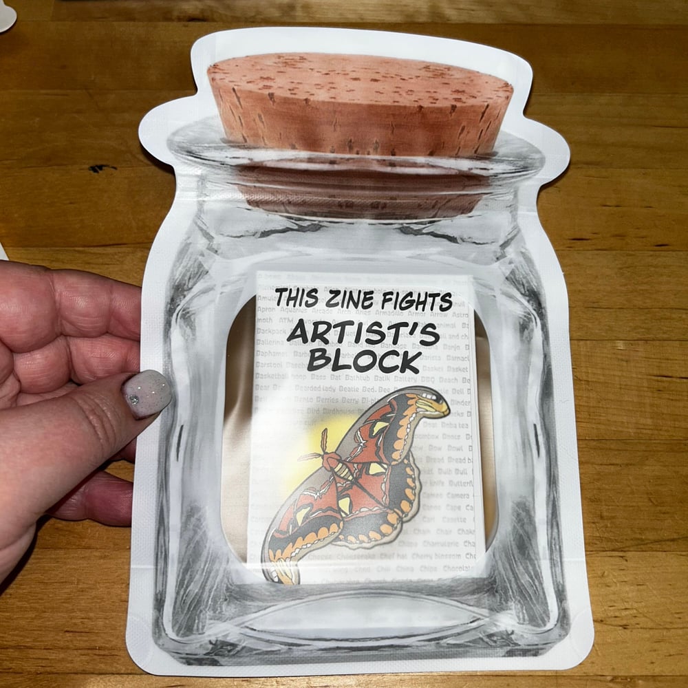 Image of This ZINE Fights Artist’s Block - Random Drawing Prompt Generator Zine