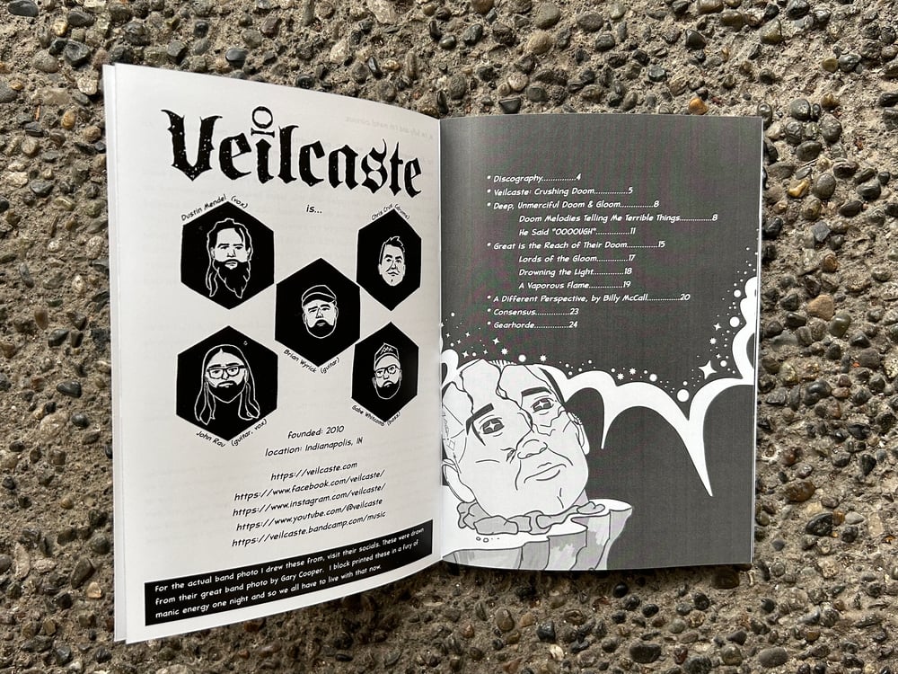 Image of Alveromantia Issue 2: The Vast, Unmerciful Doom of VEILCASTE