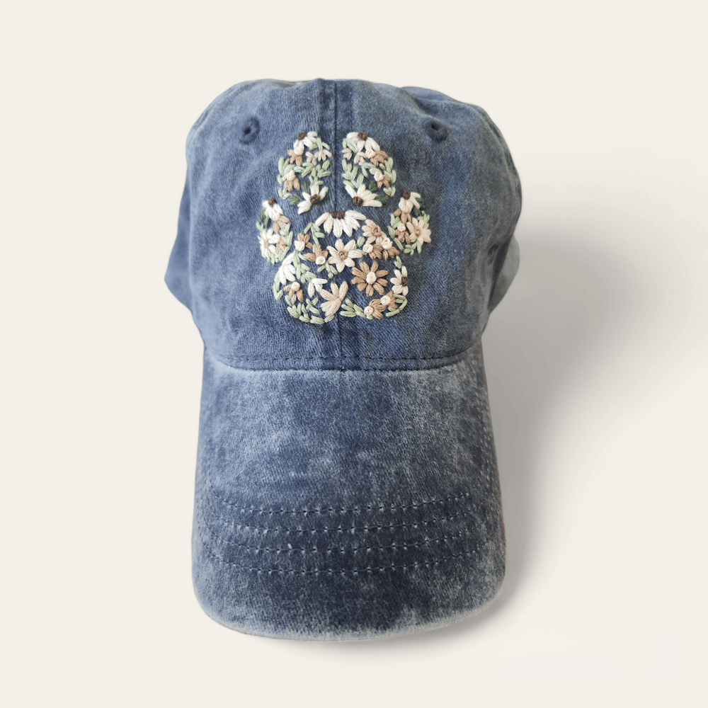 Image of Floral paw print