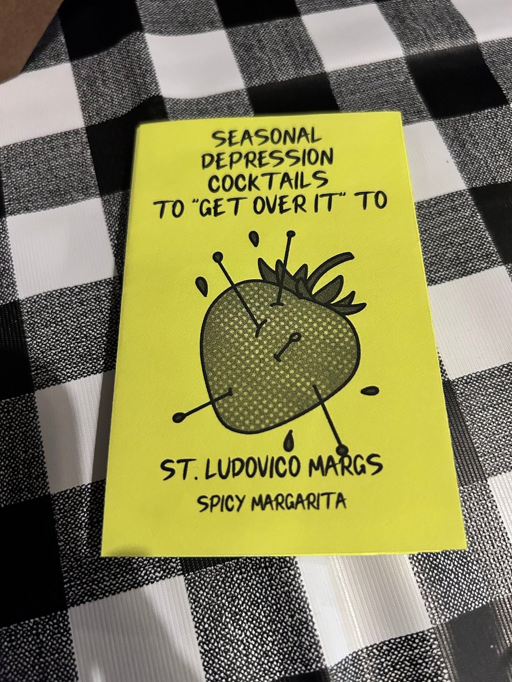 Image of FALL Seasonal Depression Cocktails to 'Get Over It' To Zine
