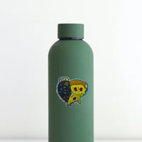 Image 2 of Arcade Pizza Party Booty Heart Vinyl Sticker