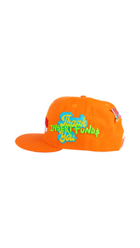 Image 4 of ORANGE “KARMA BANKING” SNAPBACK 