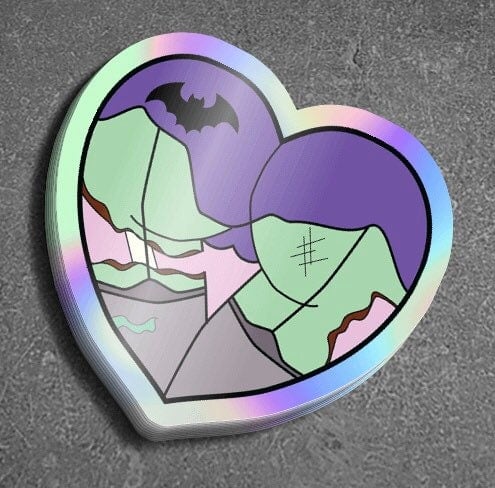 Image of Graveyard Zombie Queen Booty Vinyl Sticker (NSFW)