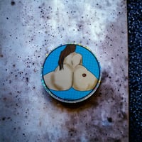 Image 2 of Rearview Glitter Booty Vinyl Sticker