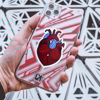 Image 1 of But What about Love? - Anatomical Booty Heart Vinyl Sticker