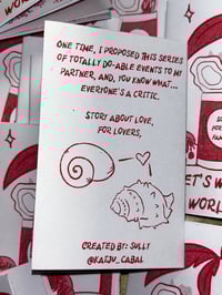 Image 3 of Let's Watch The World Burn - Mini Zine