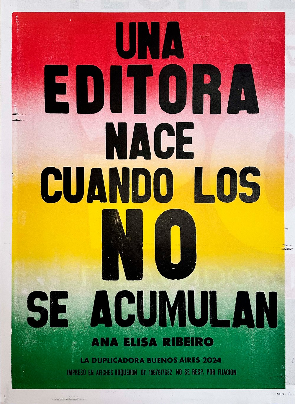 Una editora nace