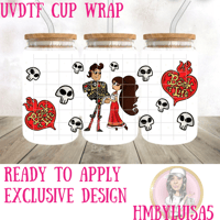 Manolo and Maria Exclusive UVDTF cup wrap 