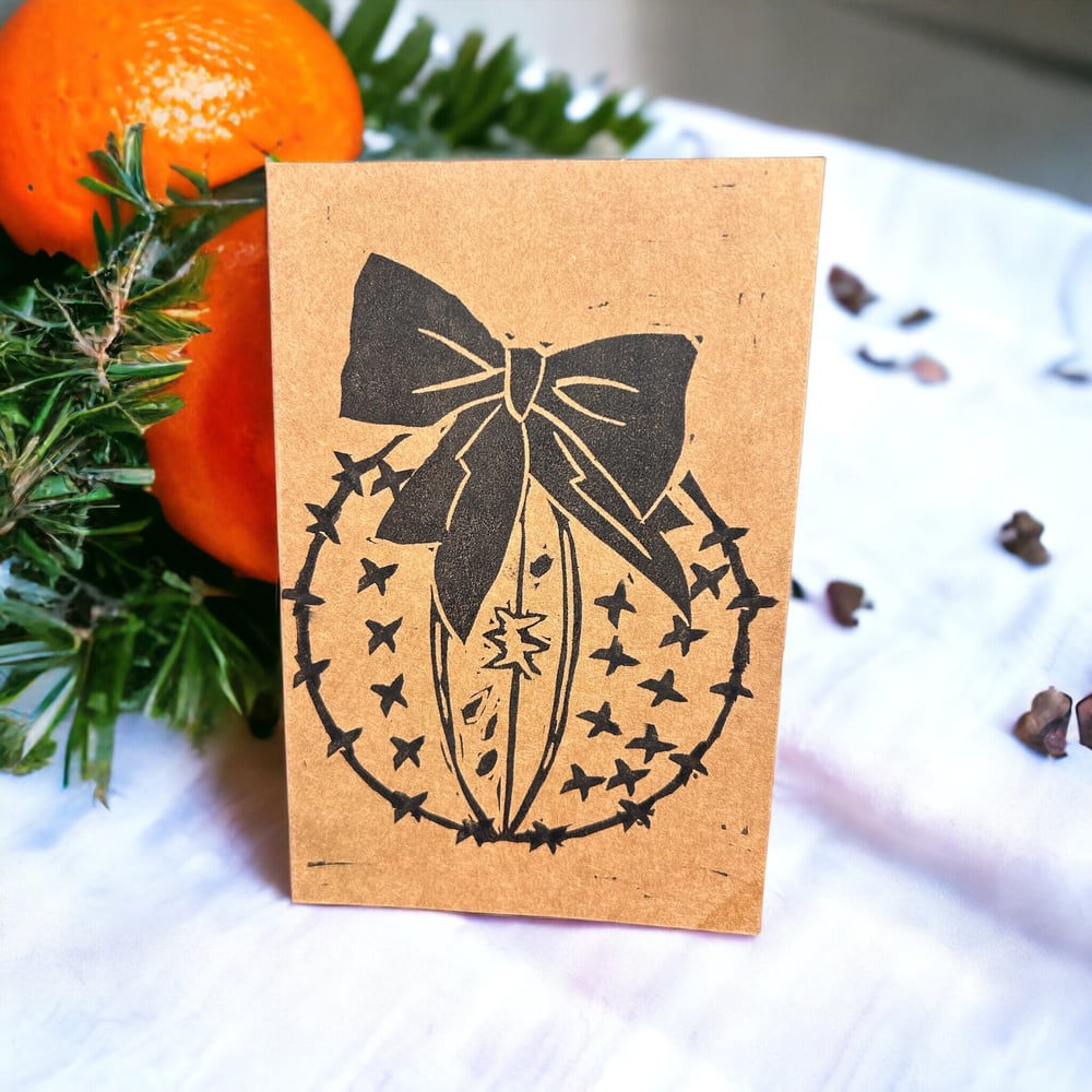 Image of Pretty Pomander - Holly-Daze Greeting Cards, Blank