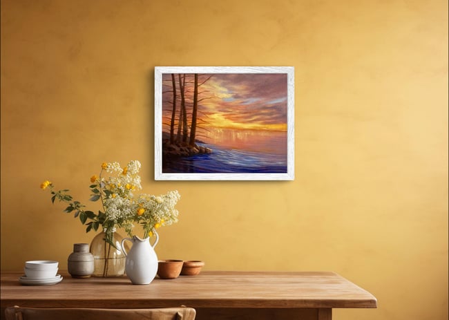 Sunset At Georgian Pines