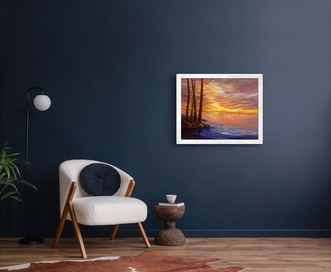 Sunset At Georgian Pines