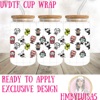 Exclusive Disney Doorables UVDTF cup wrap 