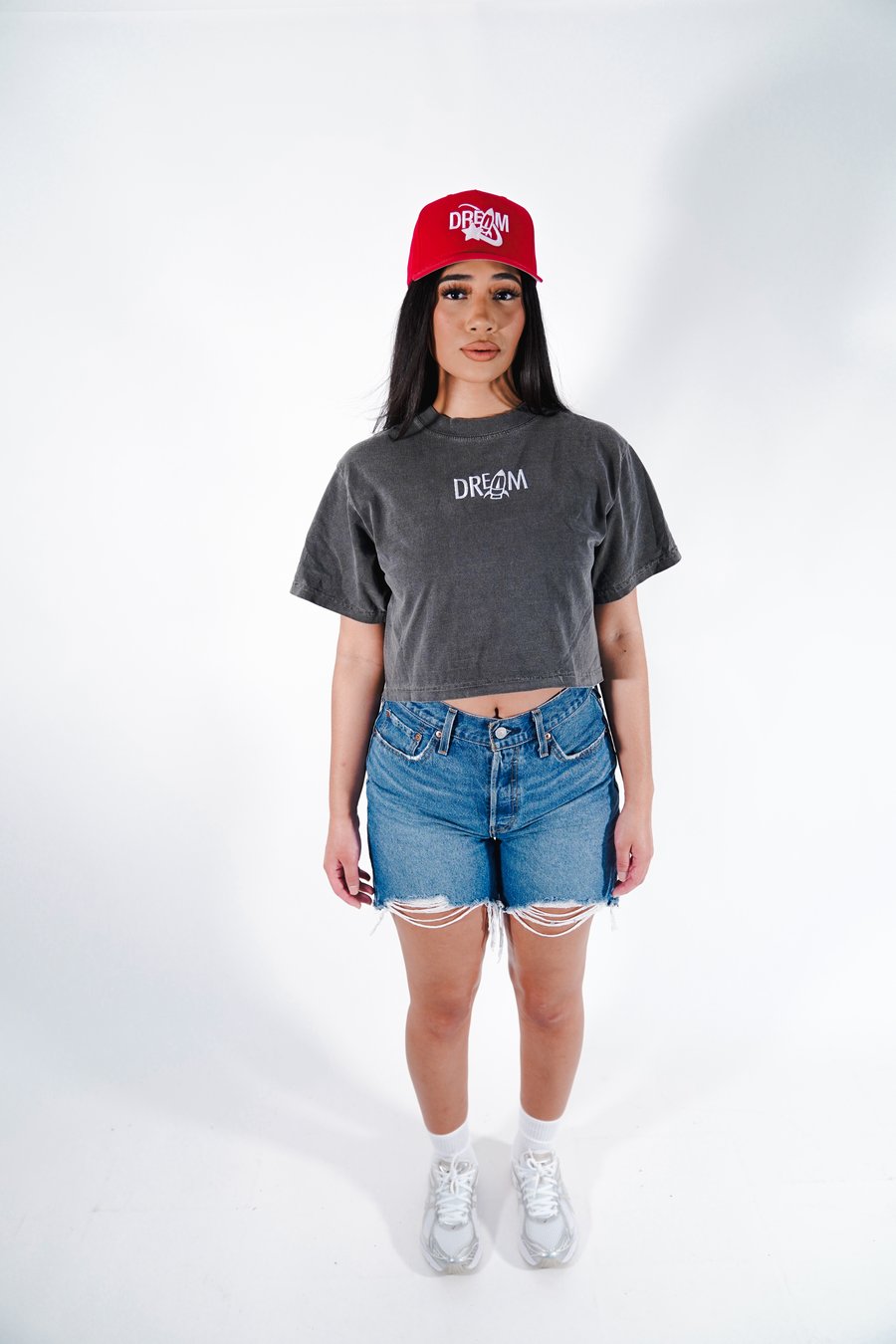Image of Women’s Cropped Tee In Grey