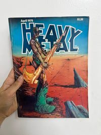 Image 1 of Vintage April 1978 Heavy Metal Magazine Graphic Comic