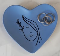 Image 2 of Hand Painted Porcelain Trinket Trays