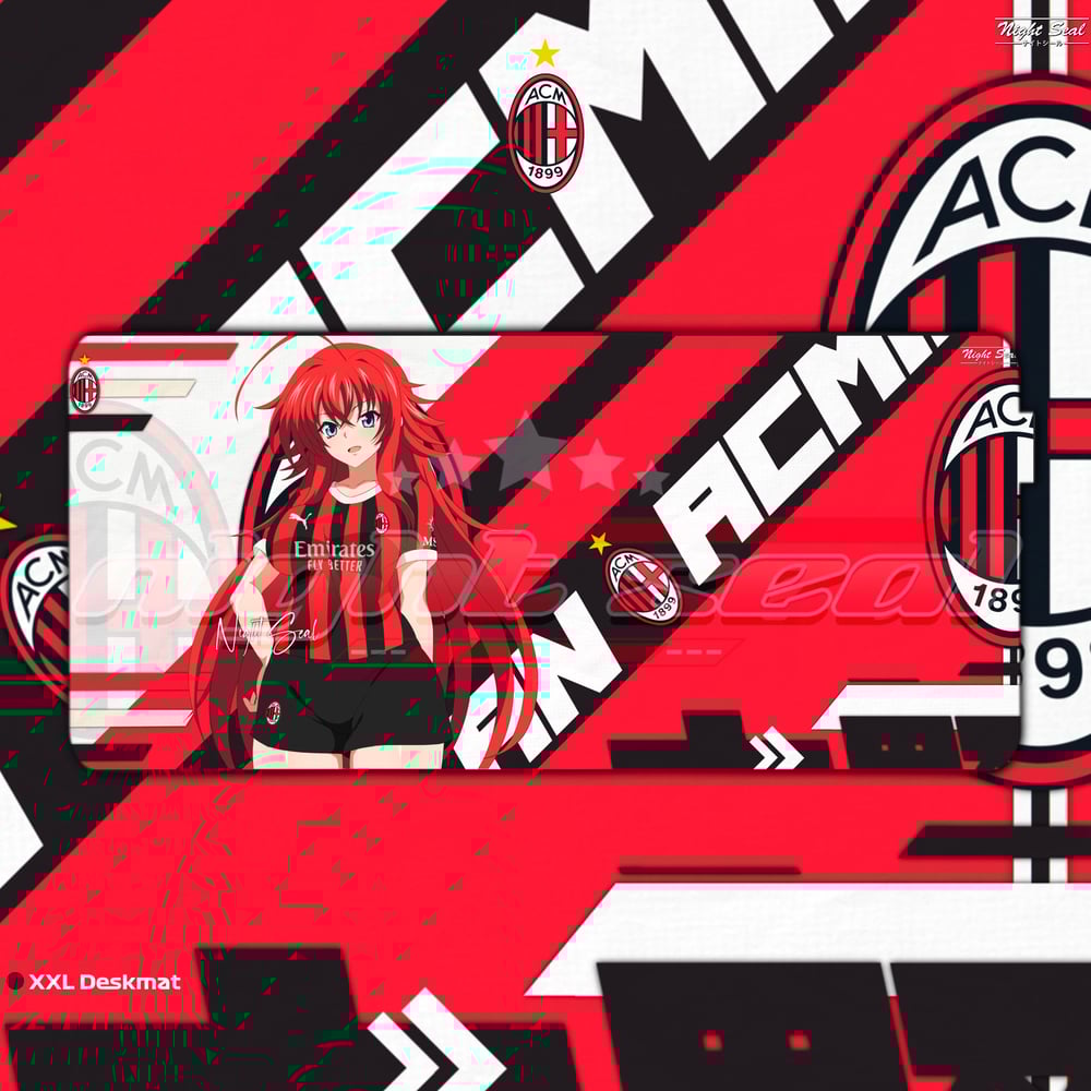 Image of WAIFUS x AC Milan / Desk mat 