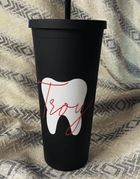 Image 1 of Matte Tumbler | Dentist
