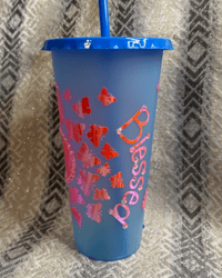 Image 1 of Changing Color Tumbler | Blessed