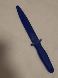 Image 4 of Polypropylene Training Safe Knife Dummy for Self-Defence Martial Arts Blue PP