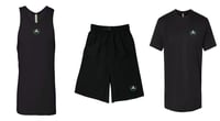 Image 3 of I Am The Throne | Retro | Gym Collection | Tank Top + Shorts + T Shirt Bundle