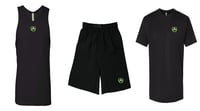 Image 4 of I Am The Throne | Retro | Gym Collection | Tank Top + Shorts + T Shirt Bundle