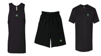 Image 5 of I Am The Throne | Retro | Gym Collection | Tank Top + Shorts + T Shirt Bundle