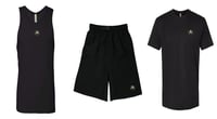 Image 8 of I Am The Throne | Retro | Gym Collection | Tank Top + Shorts + T Shirt Bundle
