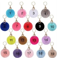 Image 3 of Wrislet Keychain Pom Pom and Keychain