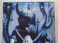 Image 2 of CELTIC FROST - To mega Therion Flag (cloth poster Banner tapestry) Black metal H.R. Giger Art