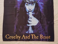 Image 6 of CELTIC FROST - Cruelty and the beast Flag (cloth poster Banner tapestry) Black metal